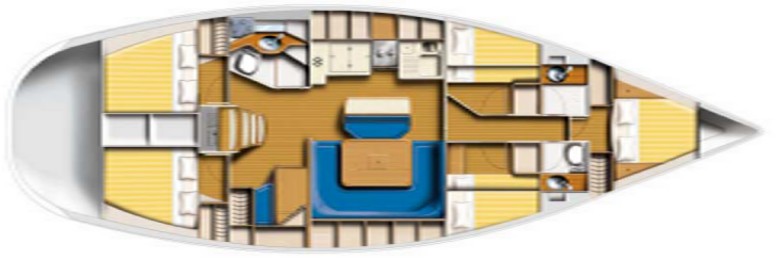 Le nostre imbarcazioni, il layout